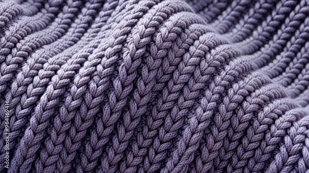 Close-up a knitted fabric with a detailed texture Close-up a knitted fabric with a detailed texture
