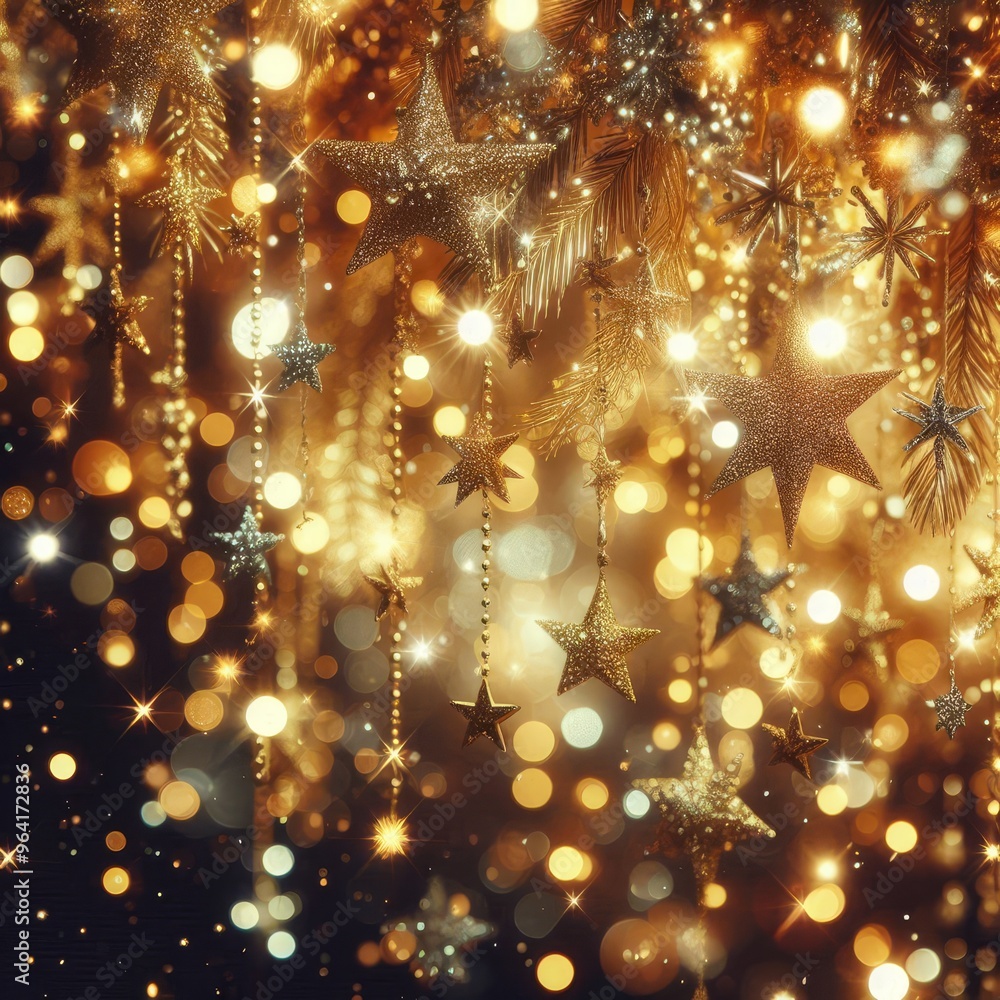 gold Sparkling Lights Festive background with texture. Abstract Christmas twinkled bright bokeh defocused and Falling stars. Winter Card or invitation
gold Sparkling Lights Festive background with texture. Abstract Christmas twinkled bright bokeh defocused and Falling stars. Winter Card or invitation