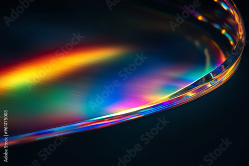 Abstract glass style background