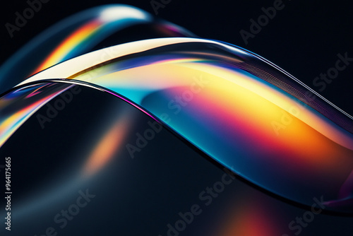 Abstract glass style background