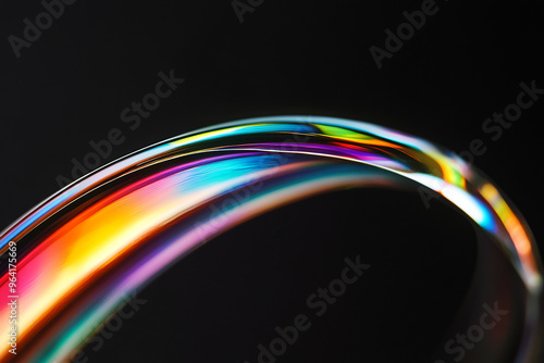 Abstract glass style background