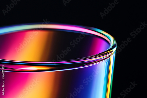 Abstract glass style background