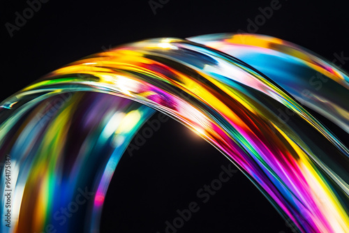 Abstract glass style background