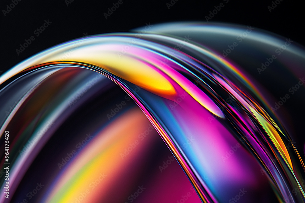 3D abstract glass style background 3D abstract glass style background