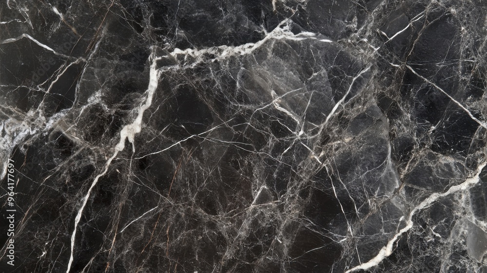 Black marble texture with natural white and brown veins and high contrast stone pattern, Ai Generation Black marble texture with natural white and brown veins and high contrast stone pattern, Ai Generation