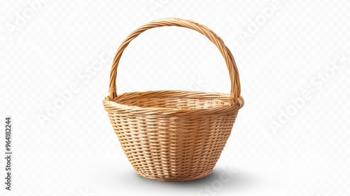 Basket isolated on transparency background PNG