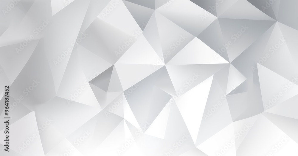A geometric abstract background featuring various shades of gray and white triangles, suitable for modern design projects. A geometric abstract background featuring various shades of gray and white triangles, suitable for modern design projects.