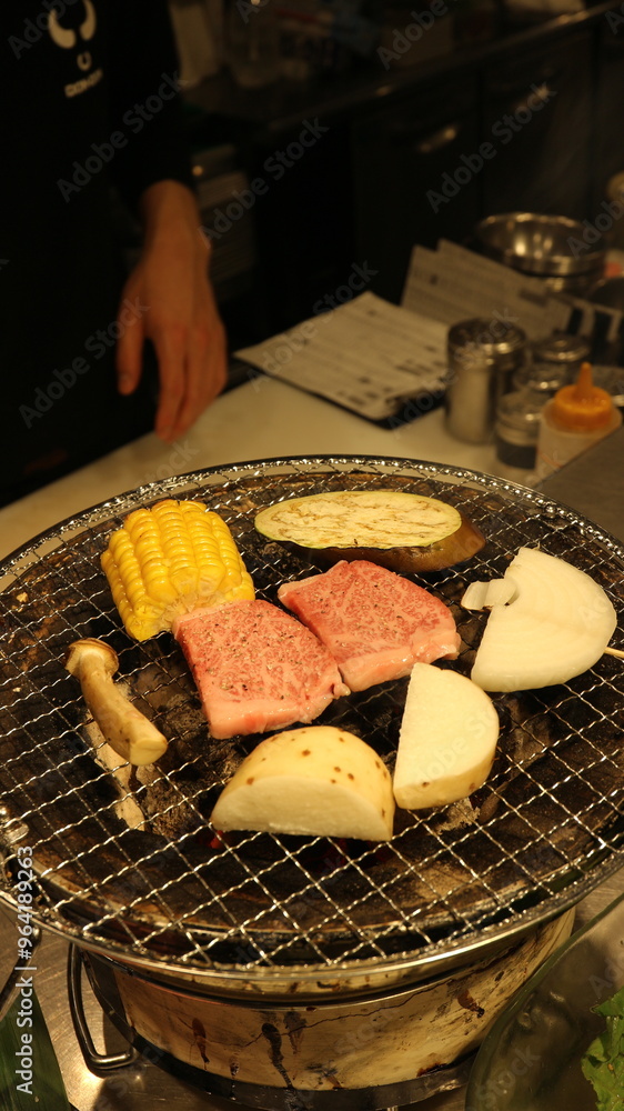 KoreanBeefGrill, Hanwoo, KoreanBBQ, GrilledBeef, KoreanCuisine, AsianCuisine, TraditionalKoreanFood, KoreanDining, CharcoalGrill, BeefLovers, KoreanBarbecue, KoreanMeatDish, AuthenticKorean, KoreanRes