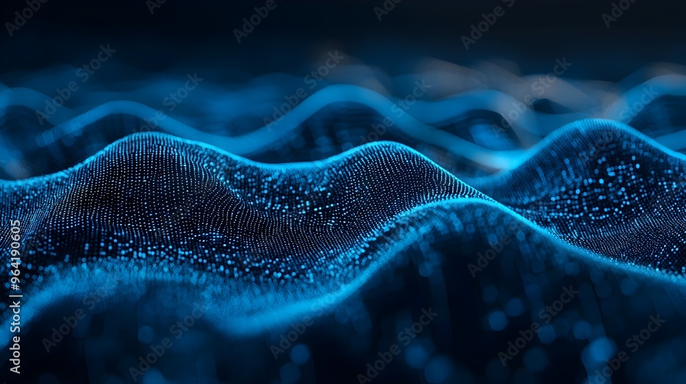 Flowing Digital Wave:Abstract Representation of Technological Innovation Flowing Digital Wave:Abstract Representation of Technological Innovation