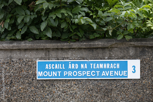 Photography street sign