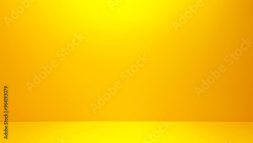 Wallpaper Mural Simple yellow gradient background, flat design, high resolution. Torontodigital.ca