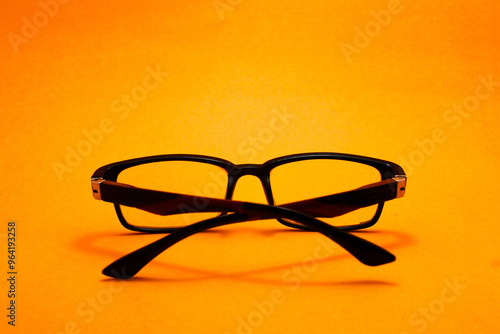 black and brown rimmed glasses