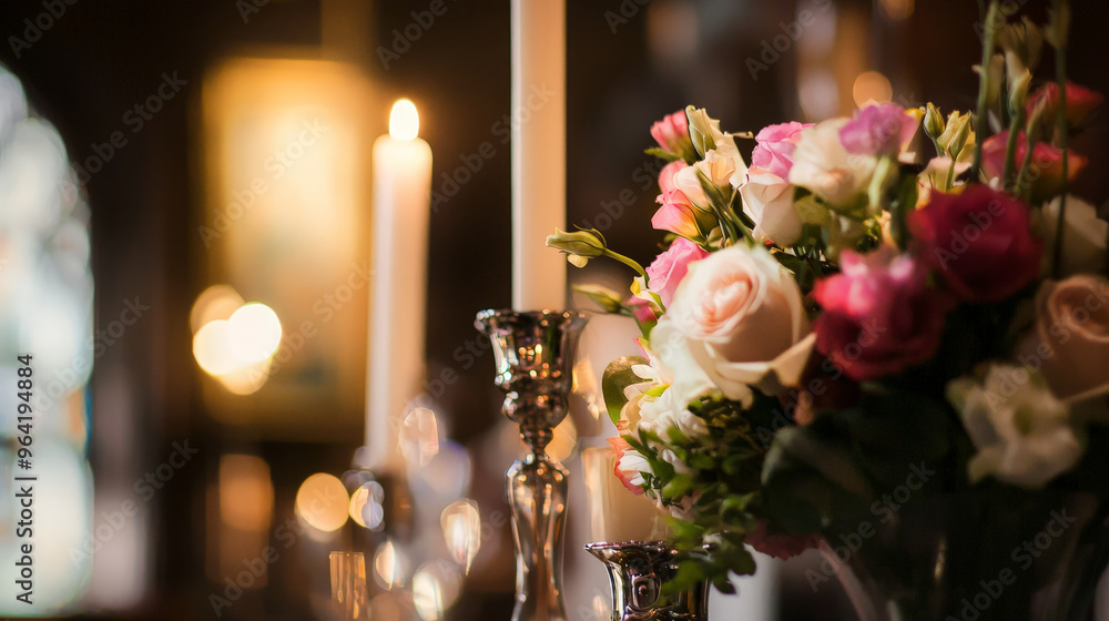 Fototapeta premium Wedding Detail: Intimate Moments Captured. Generative AI