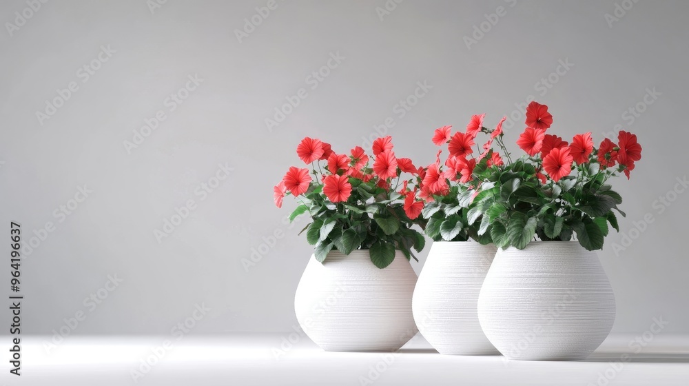 Rendering of a fictitious little white background Impatiens Plant, with pots product shot, 4k on isolate transparency background, PNG Rendering of a fictitious little white background Impatiens Plant, with pots product shot, 4k on isolate transparency background, PNG