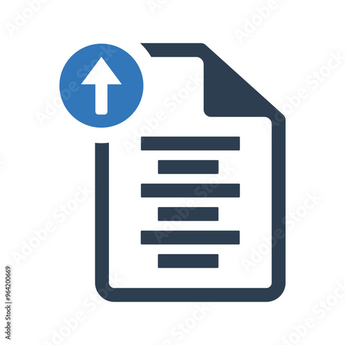 Document upload icon