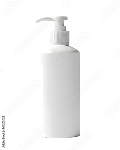 Product Packaging Skincare Bottle Mockup isolated on transparent background