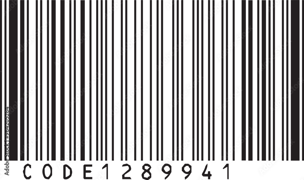 Illustration of barcode scan code93 Illustration of barcode scan code93