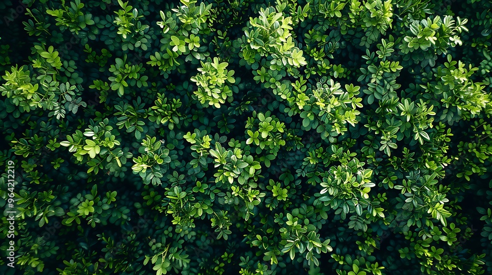 a bush with green leaves. a bush with green leaves.