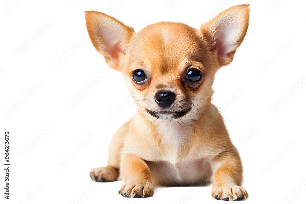 Small Chihuahua puppy isolated on transparent background Small Chihuahua puppy isolated on transparent background