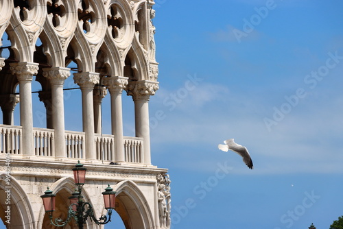 architectural details of venice italy