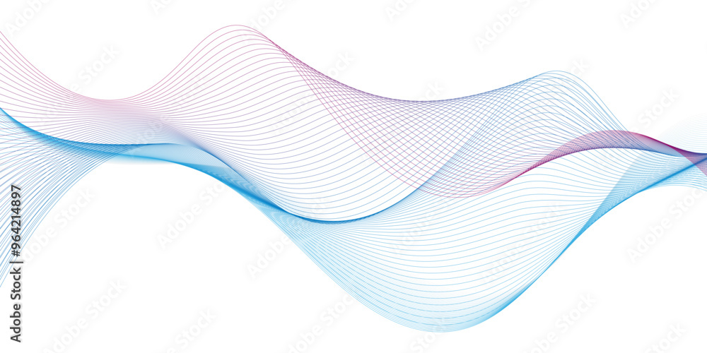 Abstract business and technology background with wave line stripe design Abstract business and technology background with wave line stripe design
