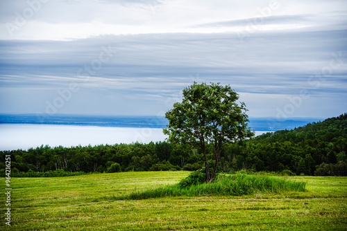 Charlevoix Landscape, Quebec, Canada photo