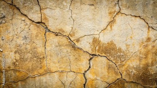 Abstract Texture Of Natural Cracked Concrete Wall With Fine Lines And Patterns, Perfect For Design Background