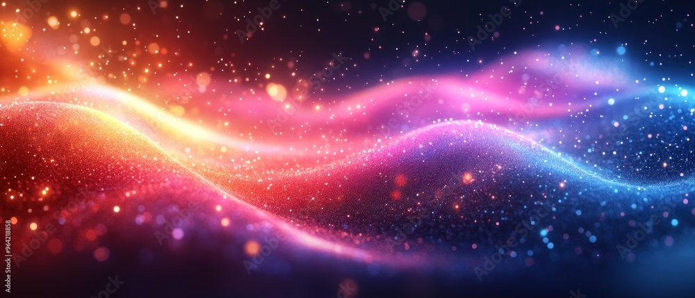 Fototapeta premium Abstract Cosmic Glow