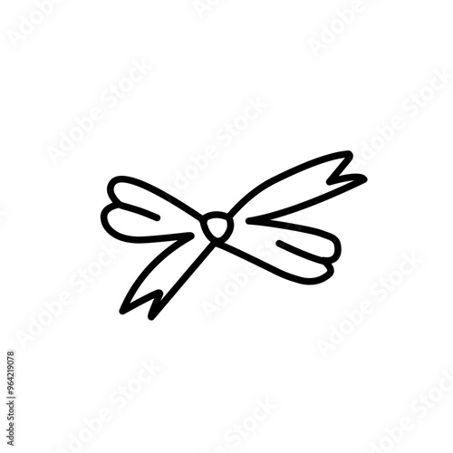 bow tie outline