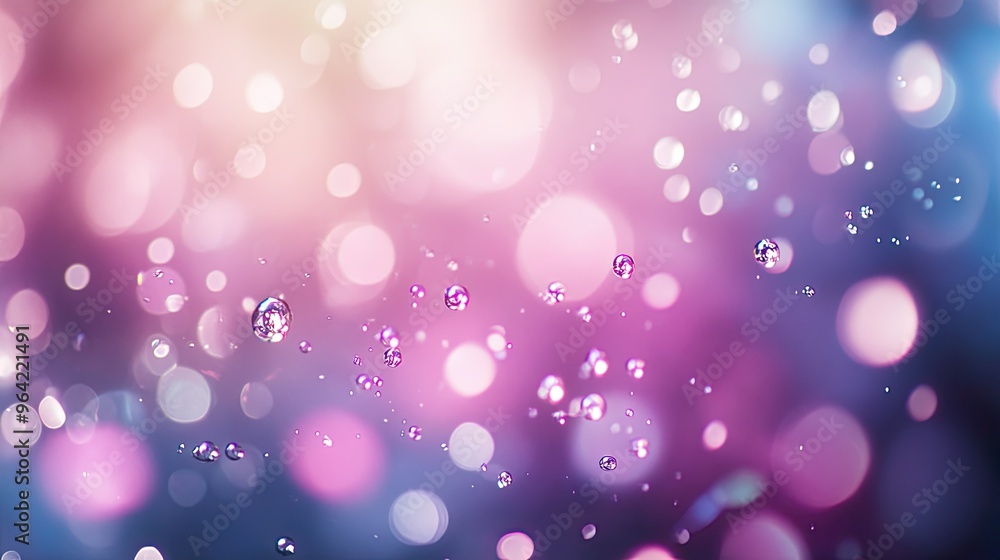 Soft gentle and beautiful sparkling abstract water drops on a blurred nature background. Soft gentle and beautiful sparkling abstract water drops on a blurred nature background.