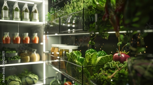 Smart Refrigerator: Includes a touch screen, tracks inventory, suggests recipes, and allows remote viewing. Some models come with cameras and voice assistants.
