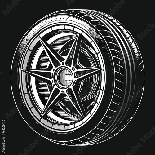 wheel with tire