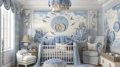Personalized Items: Custom touches such as name plaques, monogrammed blankets, and unique artwork create a special atmosphere in the baby’s room.
