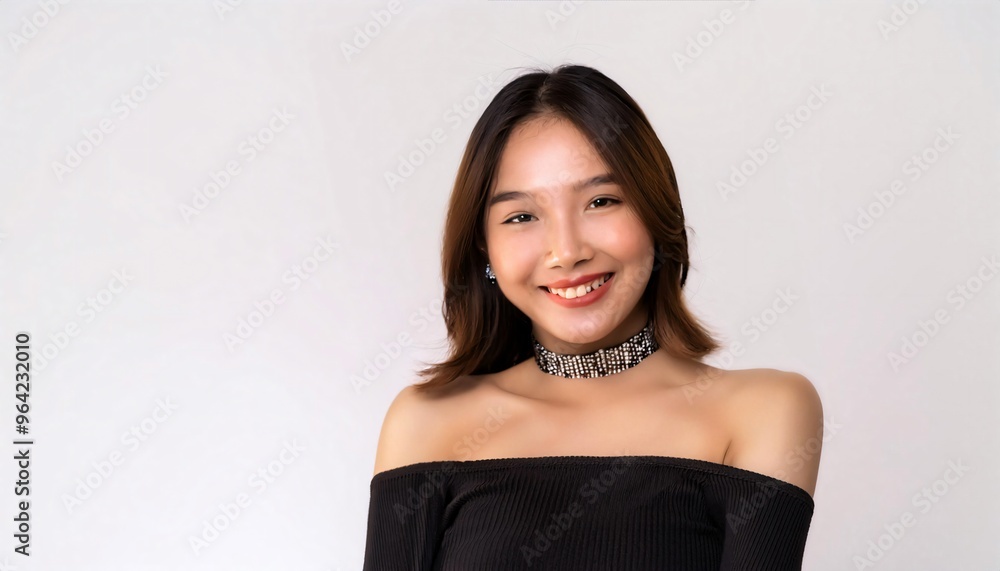 portrait of a woman wearing dress portrait of a woman wearing dress