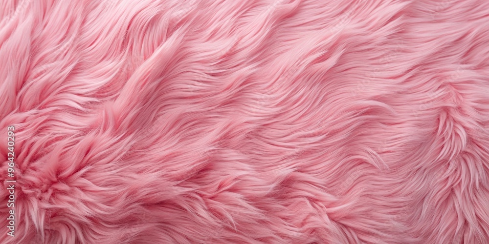 Soft and luxurious pink fur textured surface Soft and luxurious pink fur textured surface