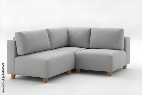 sofa isolated on white background