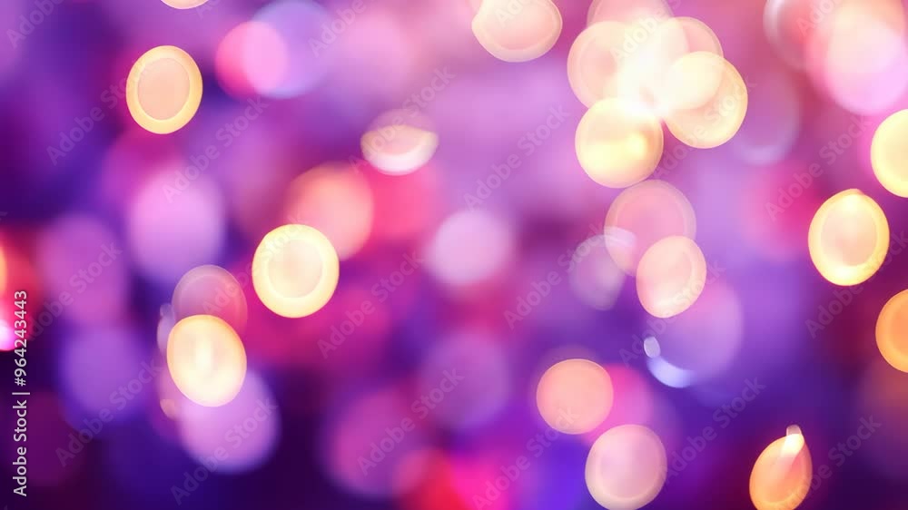 Blurred colorful bokeh lights, vibrant abstract Blurred colorful bokeh lights, vibrant abstract