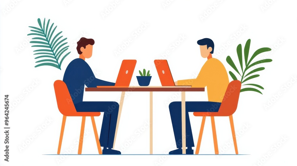 Group of developers focused on coding at their workstations, engaged in deep work, tech and innovation environment Group of developers focused on coding at their workstations, engaged in deep work, tech and innovation environment