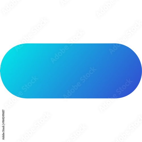 blue gradient button without background