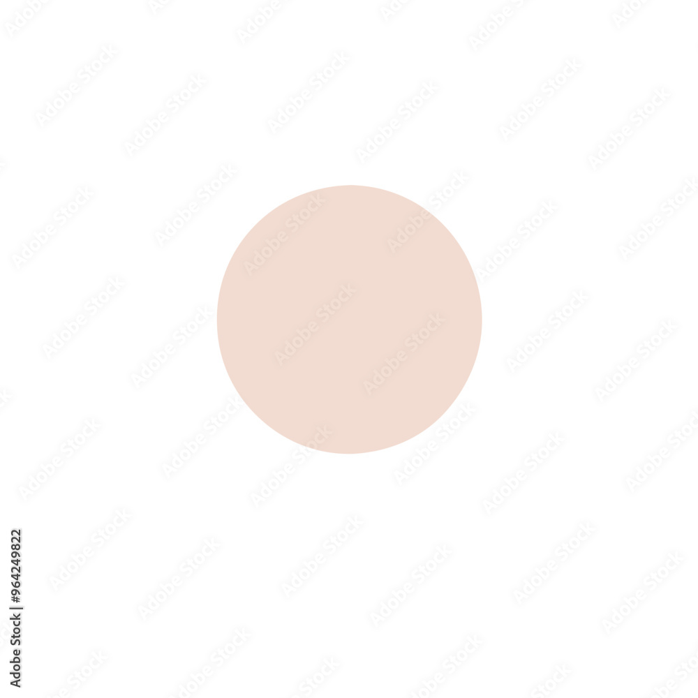 light pink circle isolated without background light pink circle isolated without background