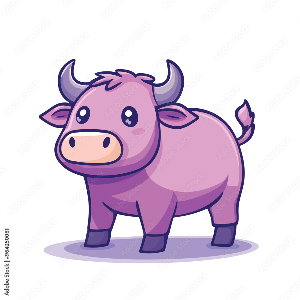 cow cartoon isolated on white cow cartoon isolated on white