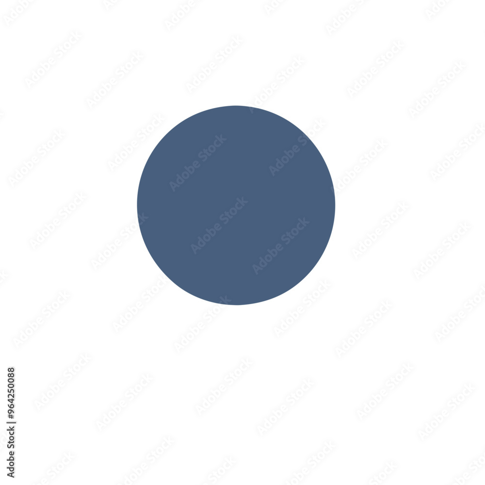 blue round isolated no background blue round isolated no background