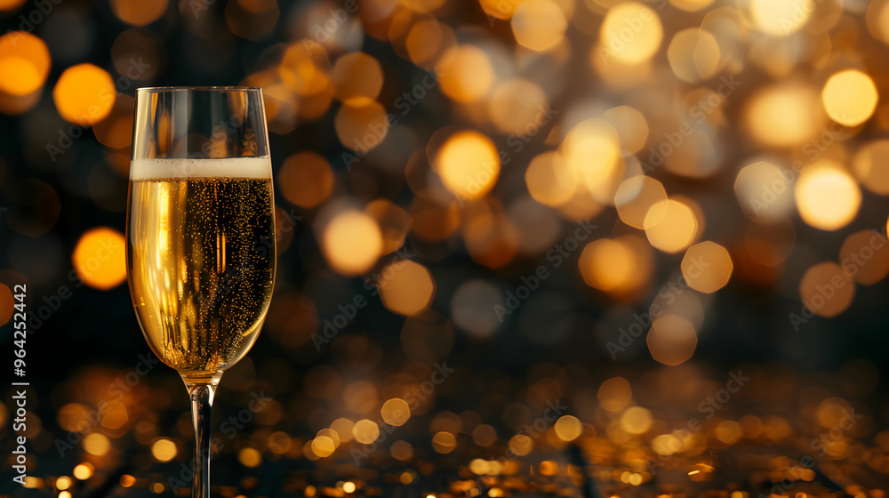 New Years Eve Celebration Background With Champagn New Years Eve Celebration Background With Champagn