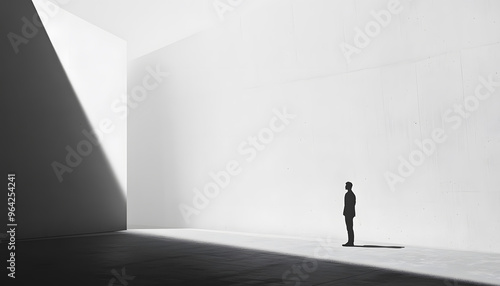 A single word or short phrase in a clean, simple font, placed subtly in the center or corner of the wallpaper