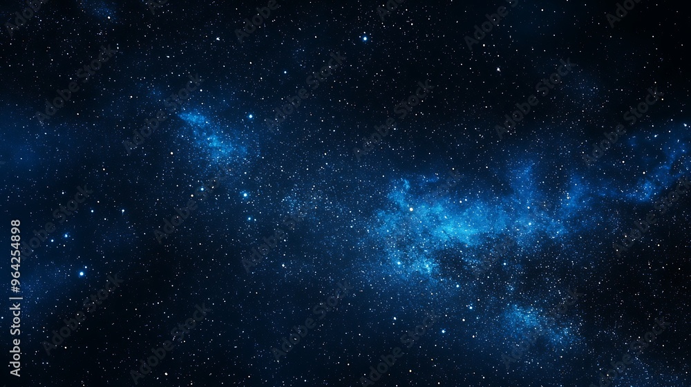 Fototapeta premium Mysterious Deep Space: A Glimpse Into the Cosmic Ocean