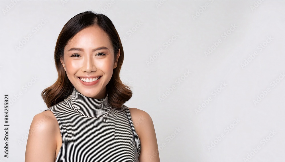 portrait of a japanese woman with white background portrait of a japanese woman with white background