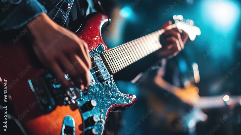 Fototapeta premium Close-up of Electric Guitar
