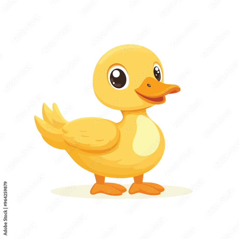 Fototapeta premium duck isolated on white background