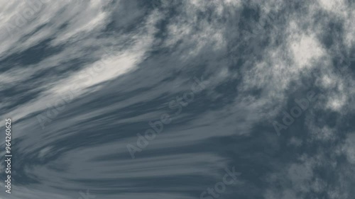 Gray, blue, and white swirling clouds Gray, blue, and white swirling clouds ideal for backgrounds, weatherrelated designs, nature concepts, social media posts, and digital art projects. photo