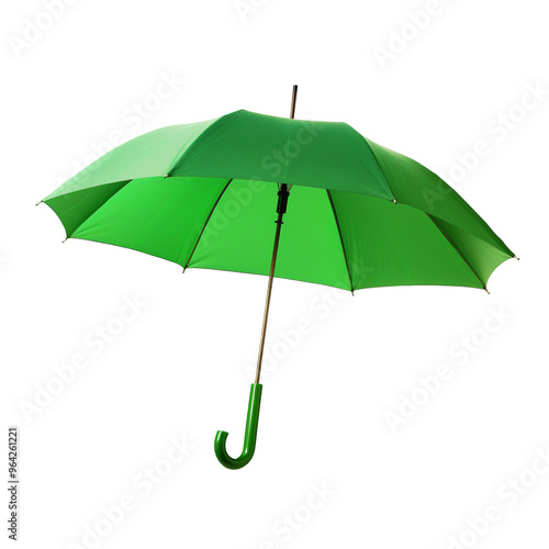 Green umbrella , rain protection, insulated